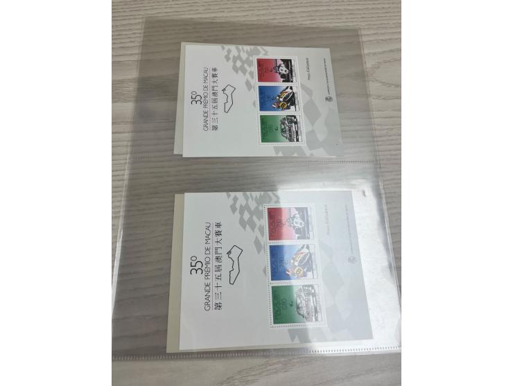 including Medicinal Plants, Butterflies, Grand Prix, Centenary of Macau Stamp and many others. With many duplicates. Mostly t